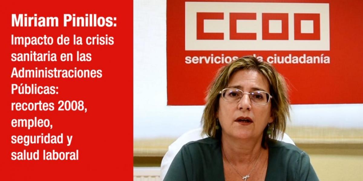 La secretaria de Polticas Pblicas de FSC-CCOO, Miriam Pinillos