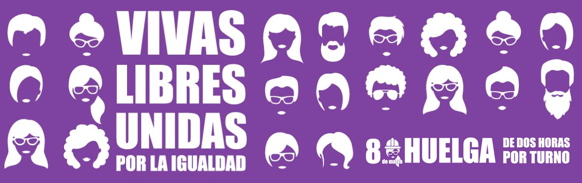 Cartel 8 de marzo horizontal
