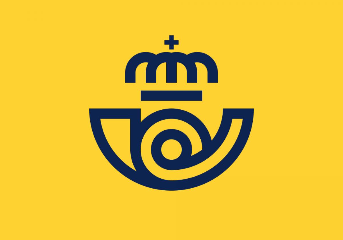Logotipo de la empresa pública de servicio postal.
