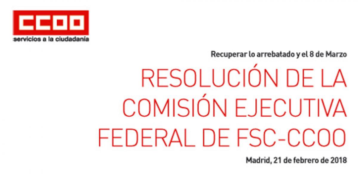 Resolucin FSC-CCOO